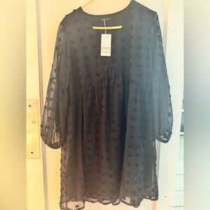 Black dress XL